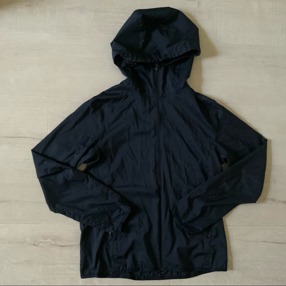 Uniqlo Navy Blue Lightweight Windbreaker Jacket